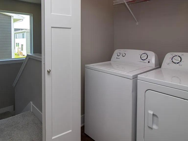 washer and dryer