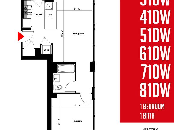 2nd image of 214 50th Ave APT 510W