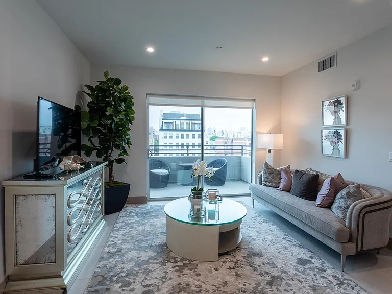 One Bedroom living room