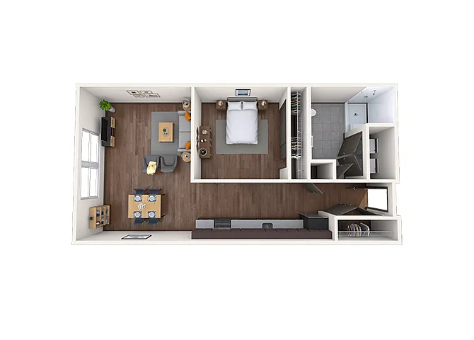Floor plan Five Points