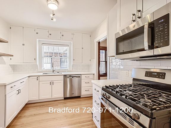 Updated kitchen with new appliances