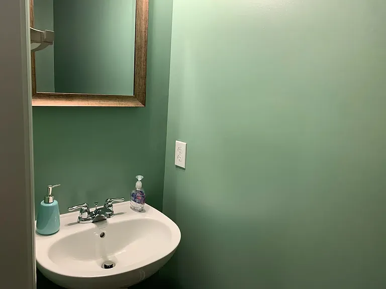 Half bath on first floor