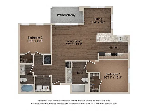 Floor plan Cascade