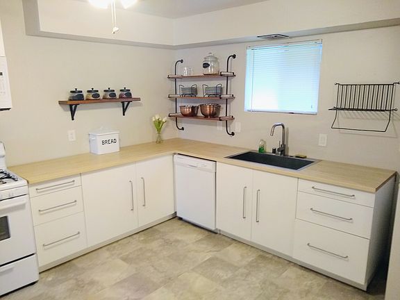 Brand new kitchen with dishwasher