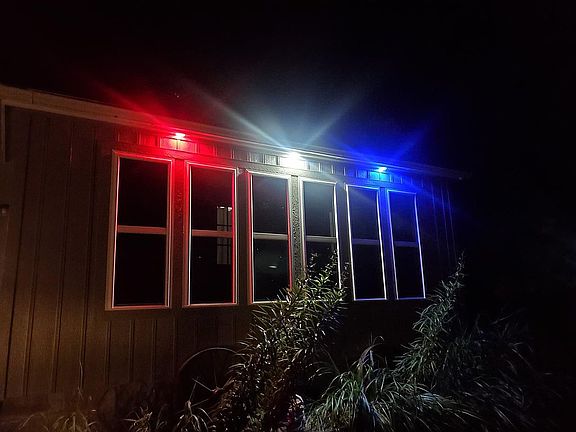 Multi colored LED panels