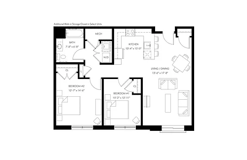 Floor plan B2