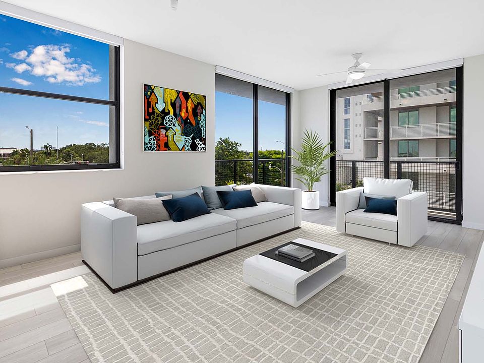 Spacious kitchen that opens up to the living room