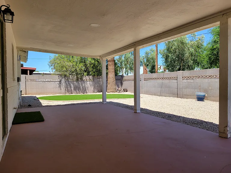 Covered back patio 2