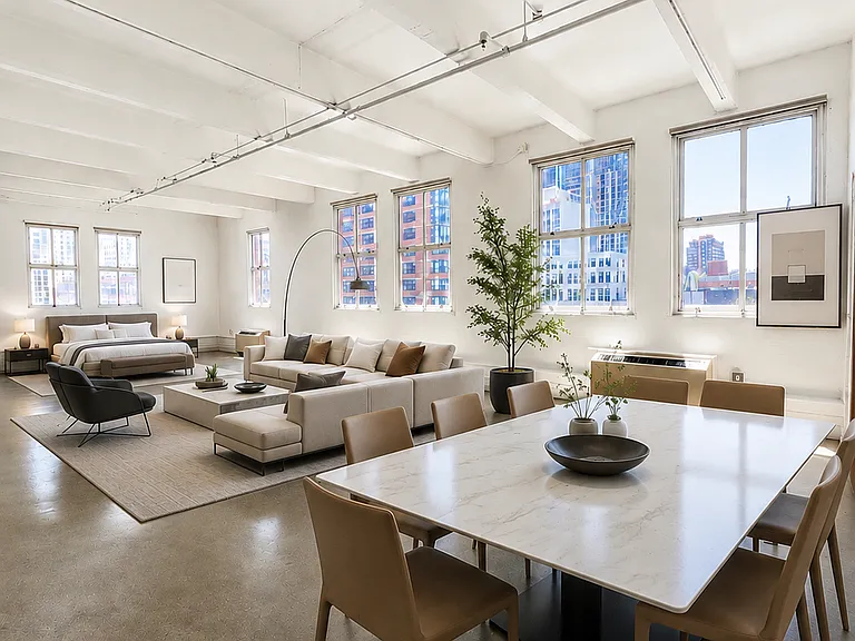 Virtually Staged Loft