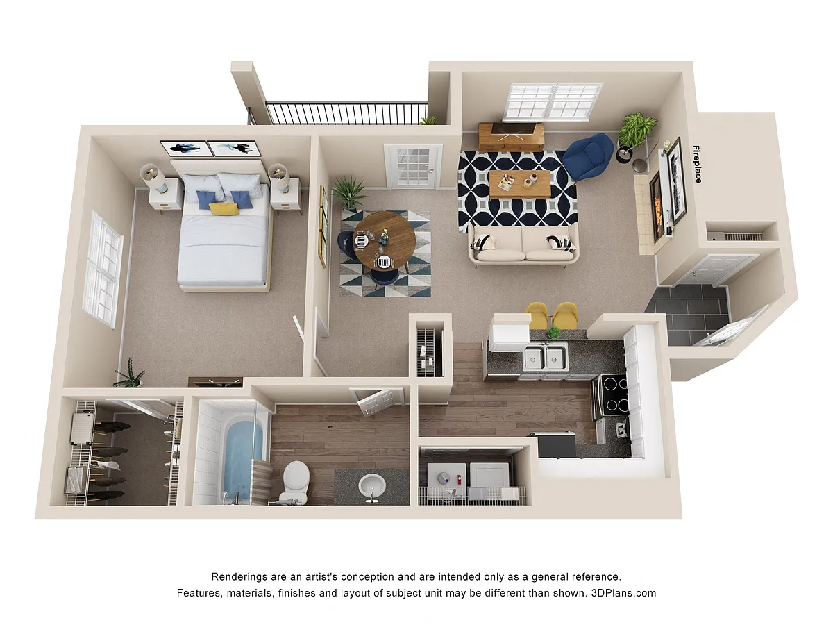 Floor plan Brookhaven