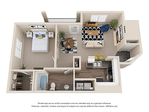 Floor plan Brookhaven