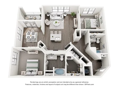 Floor plan Garden