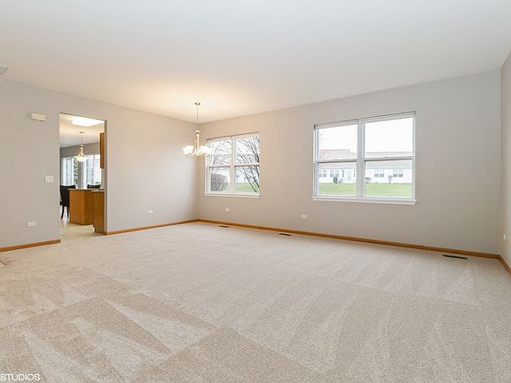 Combined Living Room & Dining Room