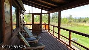 screened covered front porch