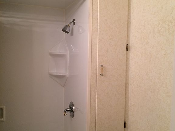 Shower with closet