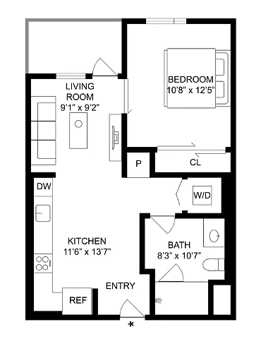 Floor plan S-B