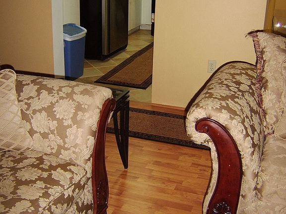 living room looking kitchen