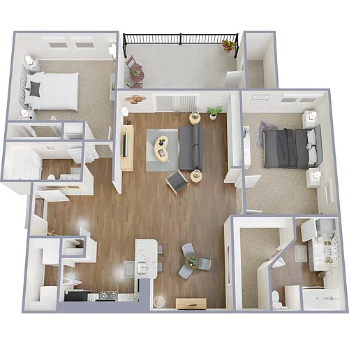 Floor plan B3