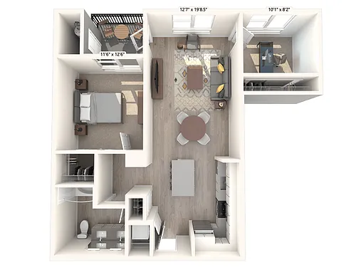 Floor plan AM19D-901-1