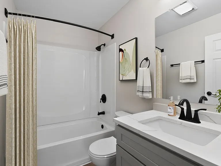 Welcome to Bay Ridge at Nashua Apartments, where modern elegance meets comfort. This beautifully designed bathroom features sleek fixtures and plenty of space for relaxation. Elevate your living experience todayschedule a tour now!