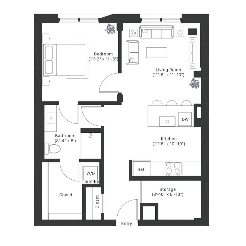 Floor plan A+D3
