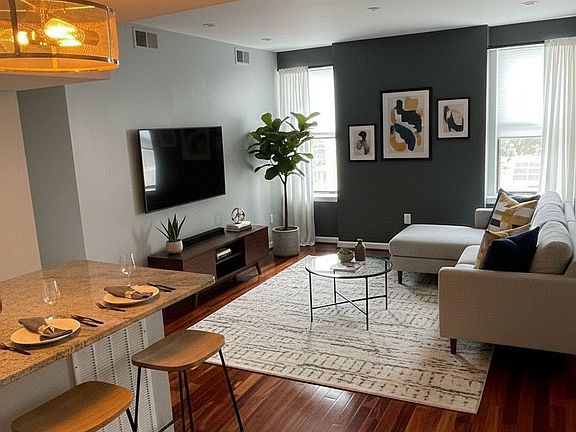 Main Dining and Living Area - Staged