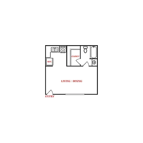 Floor plan E2 Classic