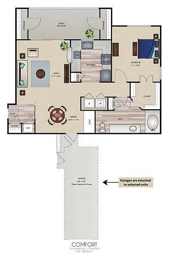 Floor plan Comfort
