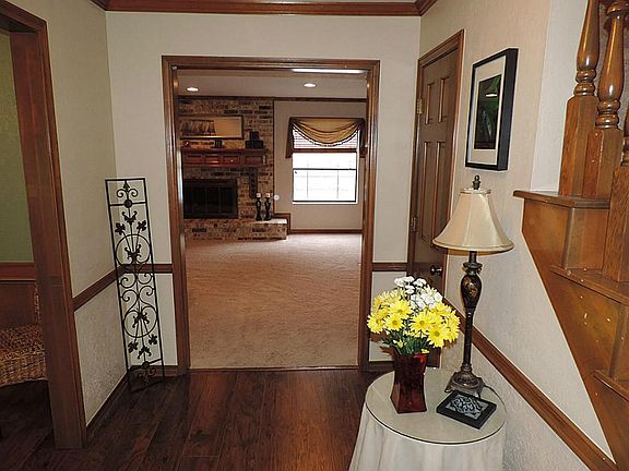Updated foyer greets you upon entering this wonderful home.