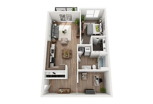 Floor plan RYAN W/ DEN