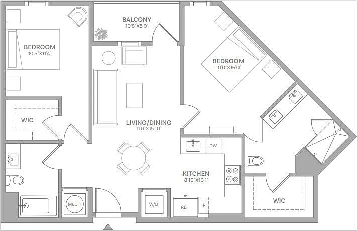 Floor plan B3