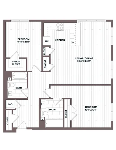 Floor plan D