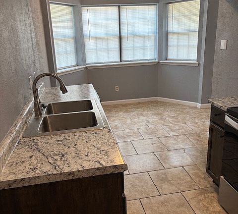Kitchen and dining area