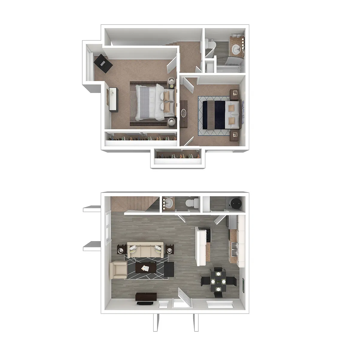 Floor plan 2 Bedroom