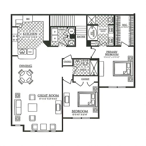 Floor plan Charleston (C1.3)
