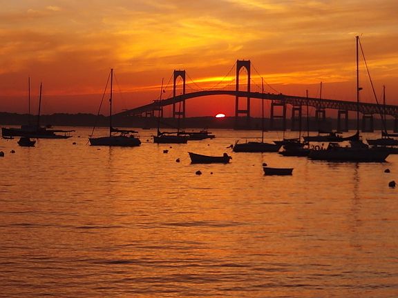 Breath taking sunsets from the front window.