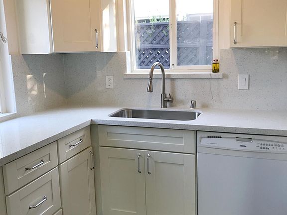 Part of new kitchen. Deep single sink, whirlpool Dishwasher,