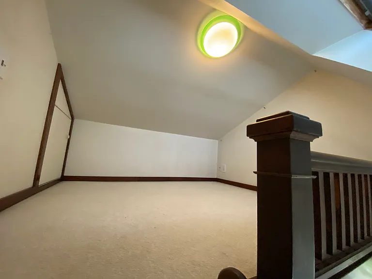 Bedroom #3 loft - great space for a feather bed - also has a skylight