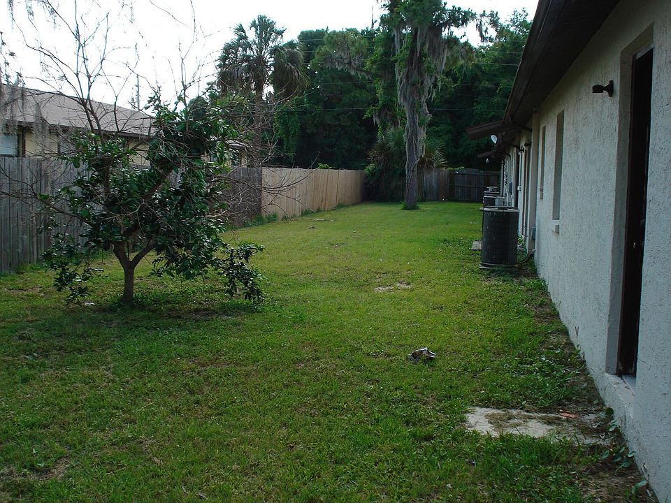 north side behind units