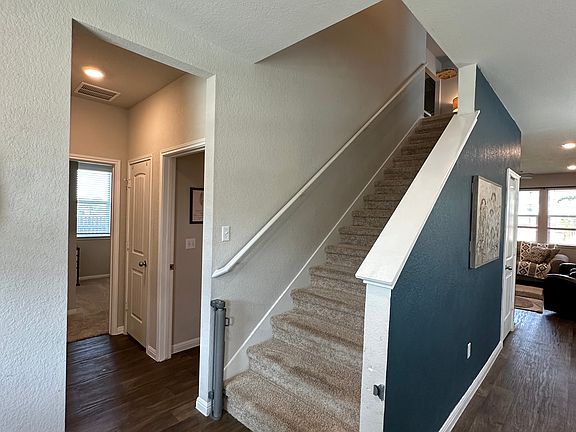 Entry with downstairs full bath & bedroom