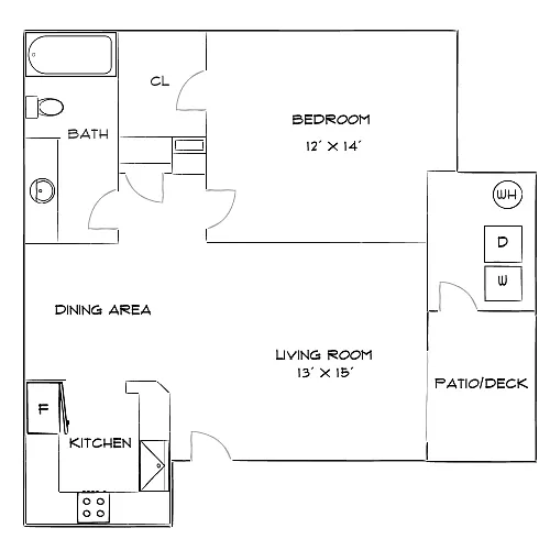 Floor plan Design 1A Premier 2