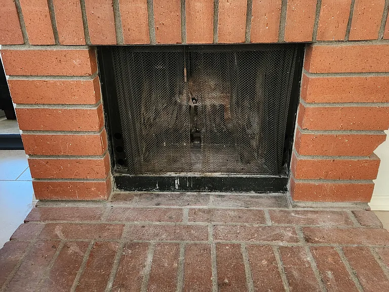 2 sided fire place