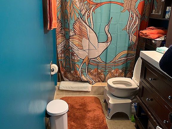 Upstairs bath