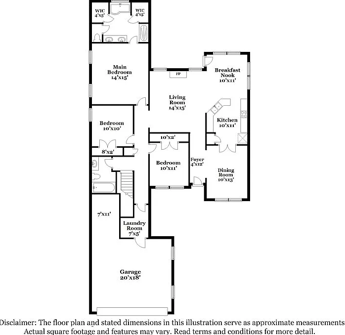 4 bed, 2.0 bath, 1783 sqft, $2,070 — Photo 2