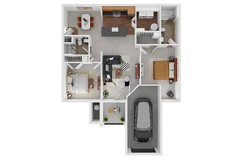 Floor plan The Huntington