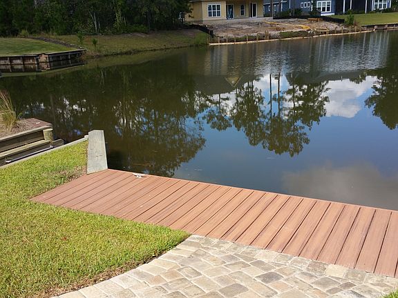 Dock and kayak slip