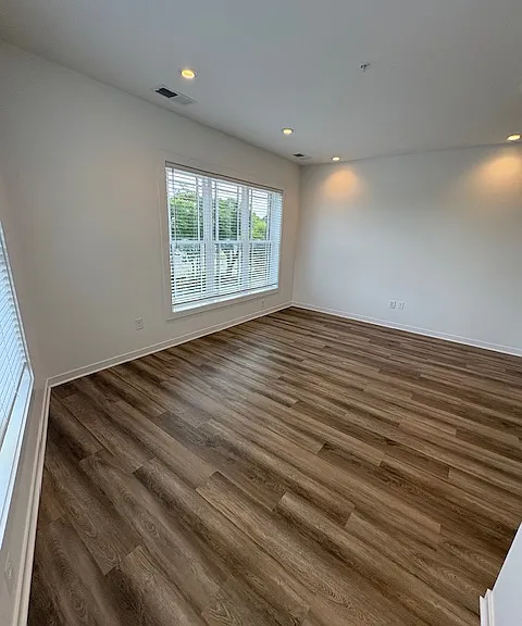 Plenty of room for a sofa as well as a dining table