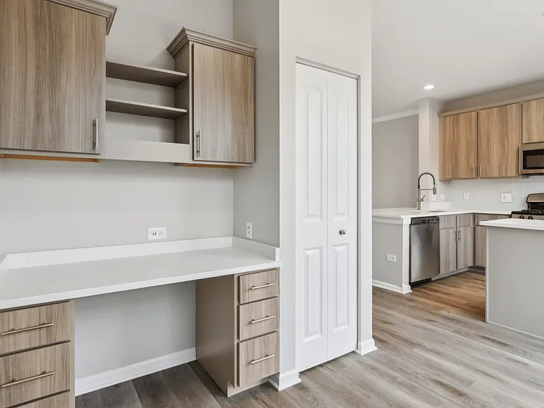 Davey Two Bedroom Townhome - convenient desk and additional storage