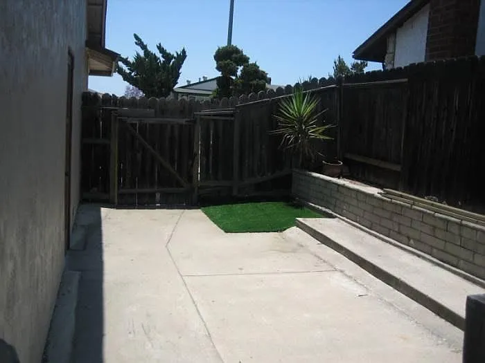 Side of Garage And RV Parking