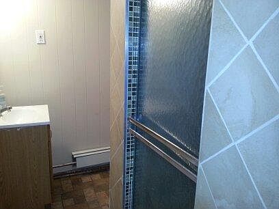 Bathroom (sink and shower)